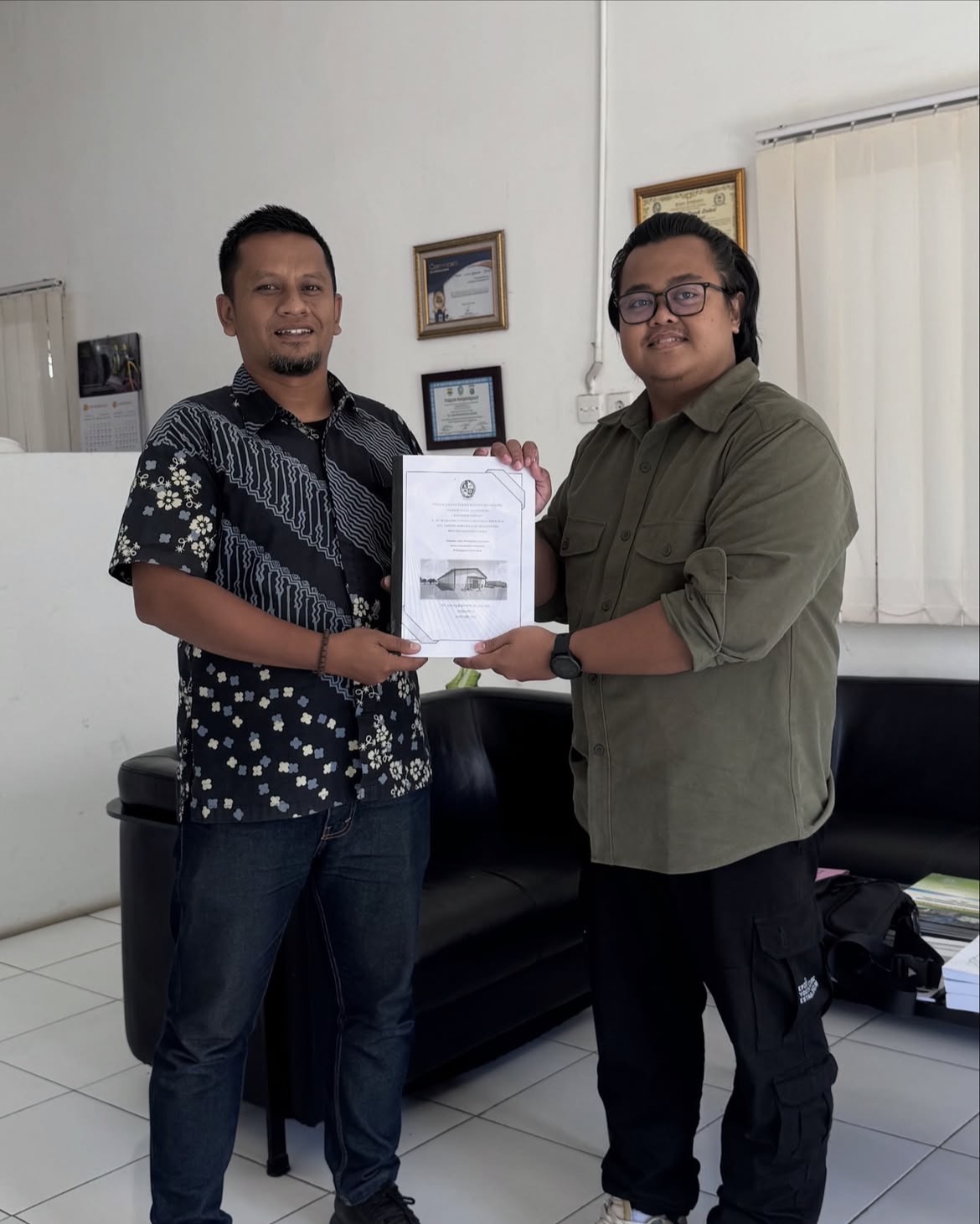 Penyerahan Dokumen PBG PT. Saraswanti