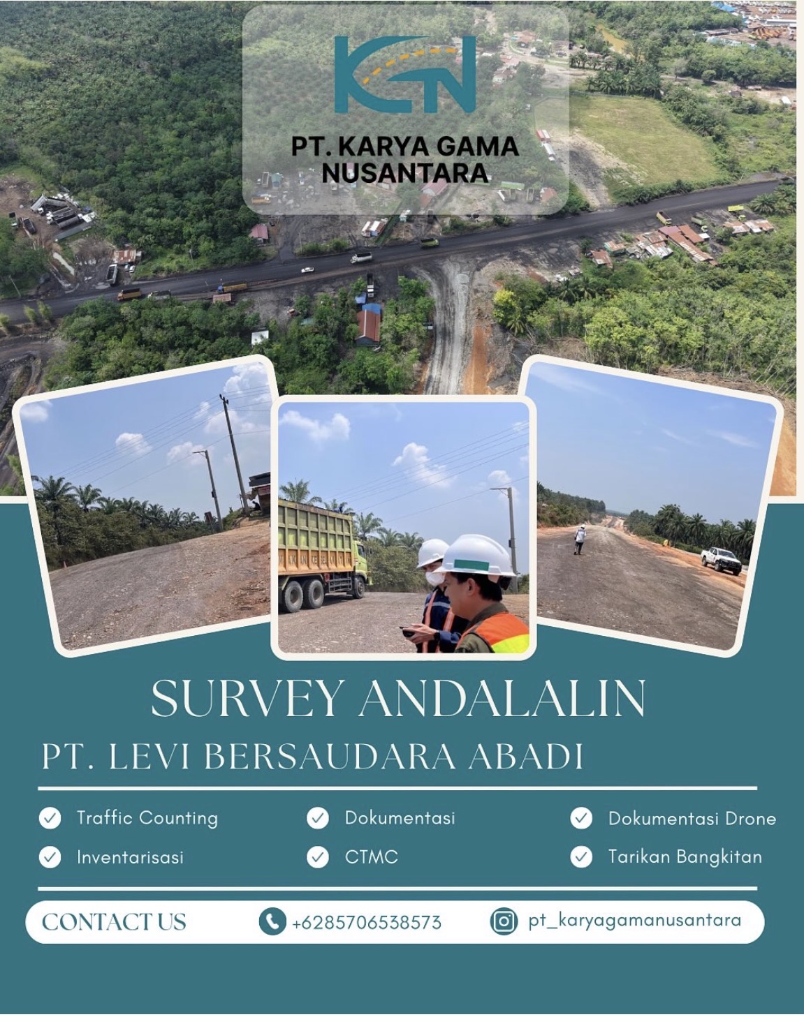 Survey Lapangan PT. Levi Bersaudara Abadi